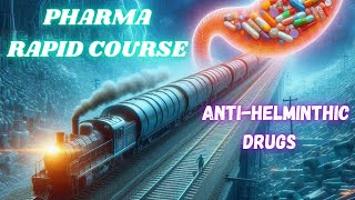 Pharma RAPID COURSE ll Antiparasitic drugs [upl. by Ynohtnaeoj]