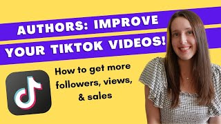 TikTok Tips for Authors 2024 How to Sell Books on TikTok [upl. by Dedrick]