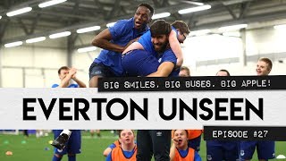 EVERTON UNSEEN 27 GOMESMINA DANCE OFF AND BERNARD SPEAKS SCOUSE [upl. by Monda754]