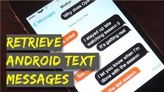 How to Retrieve Deleted Text Messages on Android [upl. by Fionnula]