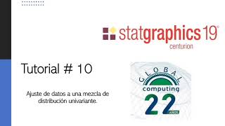 Tutorial Statgraphics Distribución univariante [upl. by Conal]