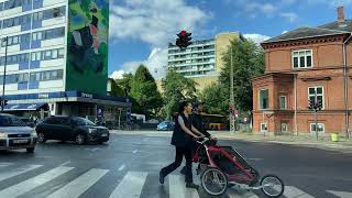 Driving In Denmark 🇩🇰 Copenhagen City Frederiksberg City Downtow 4k UHD 60fps [upl. by Kehsihba]