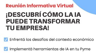 Descubrí como la IA puede transformar tu empresa [upl. by Graf]