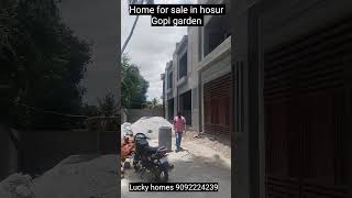 HOME FOR SALE IN HOSUR ✓READY TO MOVE✓LOAN ELIGIBLE✓ DUPLEX HOUSE ✓PRIME LOCATION✓NEAR TO BUS STAND [upl. by Yekciv78]