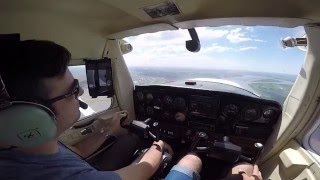 Navegación Morón  Rosario  Cessna 152  ATC Audio [upl. by Mandelbaum]