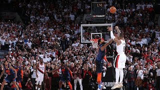 Damian Lillard Hits EPIC GameWinner  April 23 2019 [upl. by Husha]