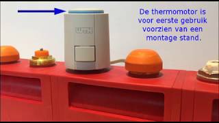 D1033 thermomotor Montage instructie [upl. by Bright]