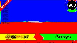 MULTIPHASE FLOW  SHIP HULL ANALYSIS  ANSYS FLUENT [upl. by Sashenka]