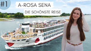 AROSA SENA An Bord des größten Flusskreuzfahrtschiffs Europas  Köln amp Amsterdam [upl. by Yesac]