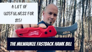 The Fastback Hawkbill Folding Knife from Milwaukee Tools [upl. by Huxley]