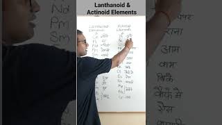 Trick to learn f block elements mnemonic of lanthanoid and Actinoid Elements [upl. by Thierry582]