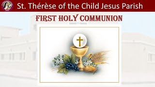 20th Nov Friday 1030am  First Holy Communion Mass  SALMIYA [upl. by Ormand]