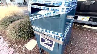 USPS collection bins taped across Hampton Roads [upl. by Vento140]