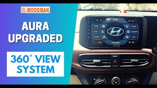 360 View System  Woodman Android Music Player for Hyundai Aura Android Stereo  Woodman Review [upl. by Lleinnad]