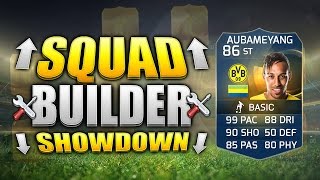 FIFA 15 SQUAD BUILDER SHOWDOWN TOTS AUBAMEYANG The Fastest Player In Fifa Squad Builder Duel [upl. by Saraiya]