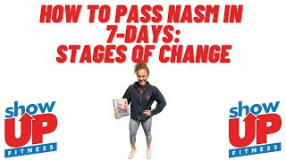 HOW TO PASS NASM in 7days  Stages of change  Audio book study guide amp live calls SUFCPT access [upl. by Evoy]