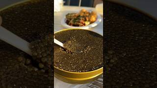 Le Caviar nourriture de luxe et rare shorts caviar nourriture [upl. by Yrrak]