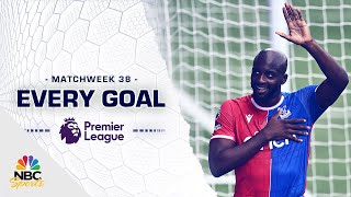 Every Premier League goal from Matchweek 38 202324  NBC Sports [upl. by Akkina373]