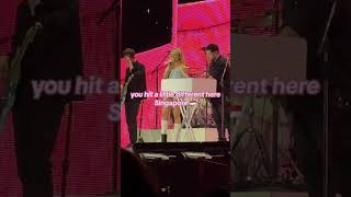 Sabrina Carpenters quotNonsensequot outro at The Eras Tour in Singapore 🇸🇬 Night 4 [upl. by Berkshire]