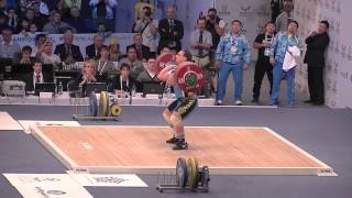 Ilya Ilyin  242 kilo clean and jerk 2014 World Championships [upl. by Hamford]