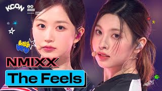 KCON LA 2023 NMIXX  The Feels 원곡  TWICE  Mnet 230928 방송 [upl. by Olumor]