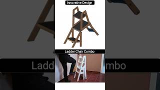 2in1 Ladder Chair  A MustHave Home Furniture Innovation furnituredesign engineering diy [upl. by Demetris]