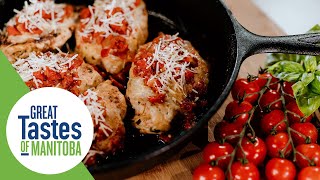 How to Make Bruschetta Chicken Cooking Tutorial [upl. by Gerge]