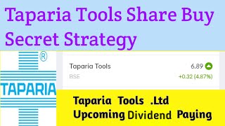 Taparia tools  Taparia tools share kaise buy karetaparia tools upcoming Dividend dividendTaparia [upl. by Stiles]