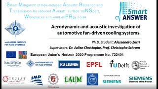 Aerodynamic and acoustic investigation of automotive fandriven cooling systems [upl. by Noella]