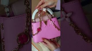 Louis Vuitton bags LV Capucines Mini BB MM handbags [upl. by Ymeraj]