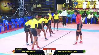 LEAGUEALVAS MANGALORE vs AVS THENKASISINGAMPUNARISOUTH ZONE WOMENS KABADDI  2023 [upl. by Sykes]