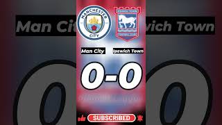 Man City vs Ipswich Town  Premier League 2024 Score Predictor Hit Pause shorts youtube football [upl. by Saraiya]