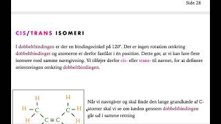 Kemi C  Alkener  cistrans [upl. by Ewens]