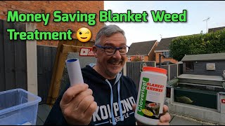 MONEY SAVING BLANKET WEED TREATMENT FOR KOI FISH PONDS😉👍 [upl. by Atig632]