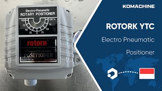 ROTORK YTC  Electro Pneumatic Positioner YT1000RDn132H00  INV04433 [upl. by Manella]