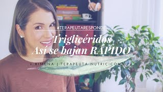 Triglicéridos Altos Cómo Bajarlos Rápido y Naturalmente  CANAL DE SALUD CETOGENICA KETO [upl. by Aihsyt178]