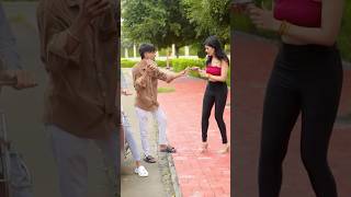 Wait for the end 😜🤣 shorts ytshorts couplegoals khwahishgal [upl. by Gainer]