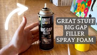 Review Great Stuff Big Gap Filler  The Best Solution for Sealing Large Gaps and Cracks [upl. by Niatirb260]