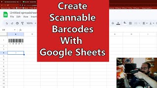 Easy Barcode Creation for eBay with Google Sheets Make Your Inventory Scannable [upl. by Owades]