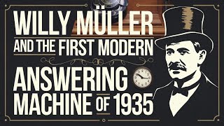 The First Modern Answering Machine Willy Müller’s 1935 Innovation [upl. by Ymma]