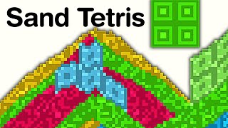 Sandtrix  SAND TETRIS 1000000 POINT CHALLENGE [upl. by Oinoitna]