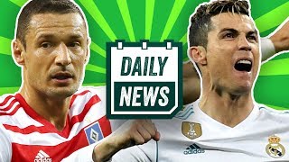 Ronaldo schießt PSG ab HSV verlängert mit Salihovic Wolfsburg will neuen Trainer Daily News [upl. by Herriott841]