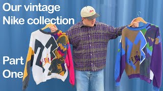 HUGE Vintage Nike Collection  Archive Tour Part 2  UK [upl. by Skelly]