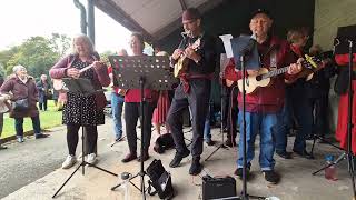 Stretford Uke at Longford Park Community Allotment  29 September 2024 [upl. by Eltsryk777]