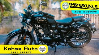 Benelli Imperiale 400  Detailed Review In Tamil  BS6  Pro amp Cons  Kohsa Auto [upl. by Koffman893]