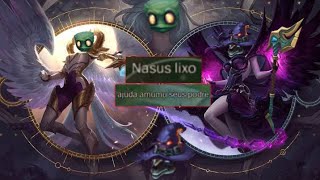 Nasus da poça Amumu top e o chat dando rage WildRift wildrift leagueoflegends [upl. by Gronseth]