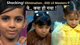 Did Lil Masters Elimination  Mansi Rao Jadhav Eliminated From Team Vartika Jha  Did Lil Masters [upl. by Clayson438]