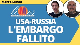 UsaRussia lembargo fallito Il flop delle sanzioni e non solo [upl. by Leffen987]