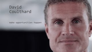 David Coulthard  make opportunities happen [upl. by Namara353]