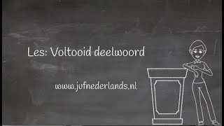 Les 3Voltooid deelwoord  Juf Nederlands [upl. by Aztilay586]